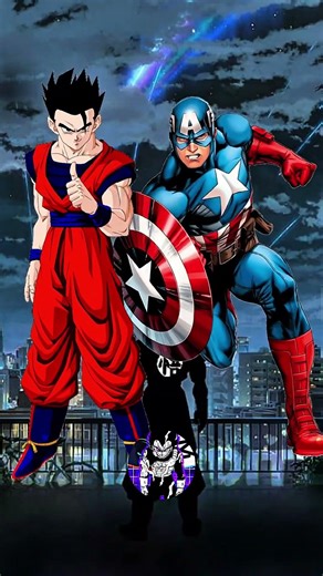 DRAGON BALL SUPER CHARACTER CAPTAIN AMERICA FUSION 💥