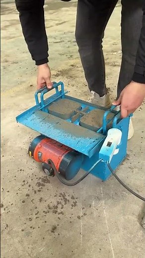 Making process of cement bricks