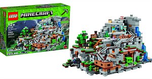 LEGO's latest is a massive 2,800-piece Minecraft Mountain Cave set