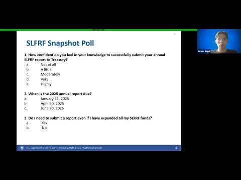 SLFRF 2025 Annual/Q1 Report Webinar