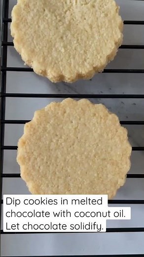 Almond Flour Shortbread Cookies | 4 Ingredients | Sugar Free + Gluten Free