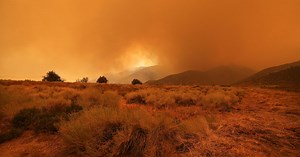 Rain may offer wildfire relief but raises mudslide concerns