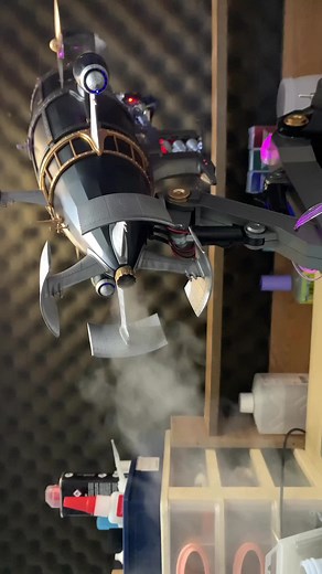 Steam throttle Airship Kirov #commanandconqer #redalert #redalert2 #tatsukirei