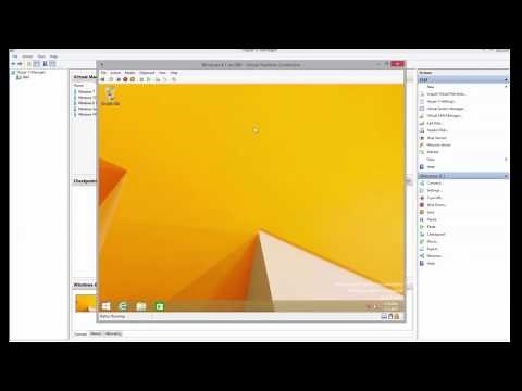 Install Windows 8.1 on Virtual Machine using Hyper-V