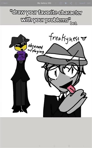 Draw Your Favorite Character to Overcome Problems