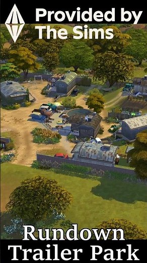 Sims 4 Run-Down Trailer Park [Build Tour]