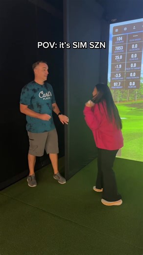 How we're feeling about SIM SZN!! SAVE 25% on Carl's Place branded accessories with purchase of an enclosure. Use code: SIMSZN2025 🪙 Finance your golf simulator today! (More info: https://www.carlofet.com/blog/golf-simulator-financing (link in bio)) 🗓️ Ends 12/1 👉 Shop at carlofet.com (link in bio) | Carl's Place