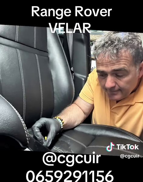 Nouveau défi relevé pour CGCuir 🔥 Réparation d’un cuir perforé et restauration du boudin d’assise conducteur… un travail de précision où chaque trou a dû être repris un à un 😅 Un vrai défi technique, mais surtout une énorme satisfaction en voyant le résultat final 💪 Et encore un client comblé ! #rangerover #luxe #supercar #renovation
