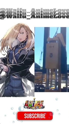 Waifu Girl's Vs Hydraulic Press Hammer... 😝​ #animeedit #memes #waifu #anime #manga