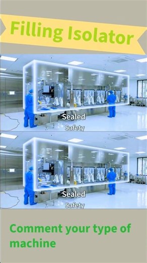 Difference between ORAB and Isolator filling machines in Pharma.#pharma #manufacturing #isolator #bk