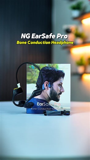 Sachin Tiwari on Instagram: "Meet the Safest Headphones - NG EarSafe Pro Open Ear Bone Conduction Headphones Built for Comfort, Safety & Performance! Key Features: ✅ Bone Conduction Tech – ENT-certified, ear-safe sound ✅ Ultra-Light (35g) – all-day comfort ✅ IP68 Waterproof – swim, run, gym ready ✅ Dual ENC Mics – clear calls anywhere ✅ 8GB Storage – up to 1,000 songs ✅ Hearing Aid Mode – support for hearing needs #ngearsafe #openearheadphones #boneconductionheadphones #headphones #tech #openear