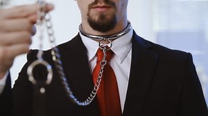 Person Suit Enslaved Bondage Collar Leash Stock Footage Video (100% Royalty-free) 1028920847 | Shutterstock