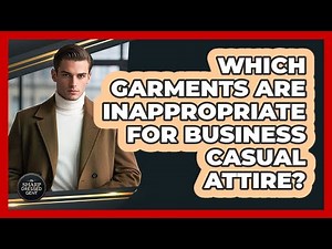 Which Garments Are Inappropriate For Business Casual Attire?
