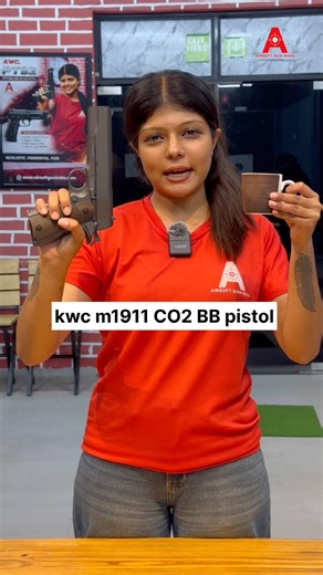 Kwc M1911 co2 bb pistol vs coffee ☕️ cup shooting test #co2airgun #m1911 #kwc #kwcm1911 #airgun