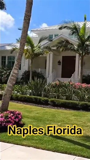Beautiful Home and Gardens in Naples Florida #short #realestate #home