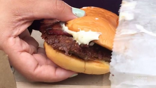 287K views · 701 reactions | We tried Shake Shack's new Bacon CheddarShack burger — here's the verdict. | Business Insider | Facebook