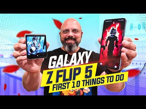 Samsung Galaxy Z Flip 5 Best Tips And Tricks (One UI 5.1.1 The First 10 Things To Do) Must See