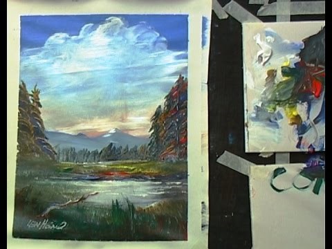 Trees - Len Hend Painting Live Stream