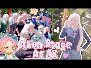 🎶✨⋆˚࿔ Alien Stage Cosplay Vlog at Anime Expo || AX 2025 Vlog Day 3, cosplay meet ups, artist alley