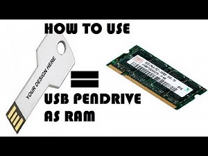 How to Use Removable Drive as Ram | HOW TO USE A USB PENDRIVE AS RAM IN WINDOWS 8.1