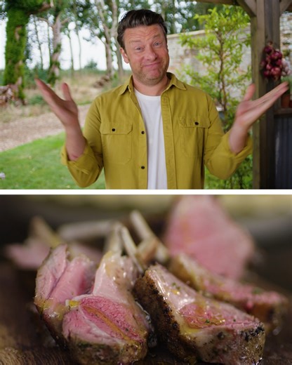 Turn up the heat on your next special occasion with the perfect barbecued rack of lamb from Jamie Oliver ❤️‍🔥 | Weber Barbecues Australia/New Zealand