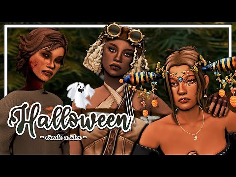 Halloween Sims 🎃 + CC List | Sims 4: Halloween Create a Sim
