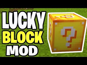 How To Download Lucky Block Mod In Minecraft! - Tutorial