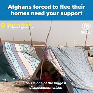 The people of Afghanistan are currently exposed to escalating violence across the country, on top of the COVID-19 pandemic and a devastating drought. 🇦🇫 They need your support now, more than ever. | UNHCR, the UN Refugee Agency