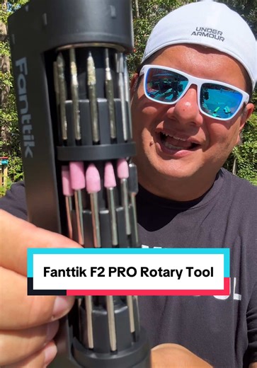 The Fanttik F2 PRO Rotary Tool is the ultimate cordless rotary tool. It has everything you need to engrave, drill, grind and cut! #tinoreviews #fanttik #fanttikf2pro #rotarytool #tiktokshopcreatorpicks
