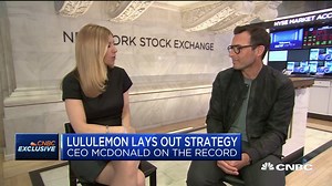 Lululemon CEO: We're going after guys who want clothes for the gym and for work