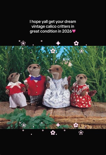 which vintage critter is on your wishlist? #calicocritters #sylvanianfamilies #collectables #collection #diycalicocritters