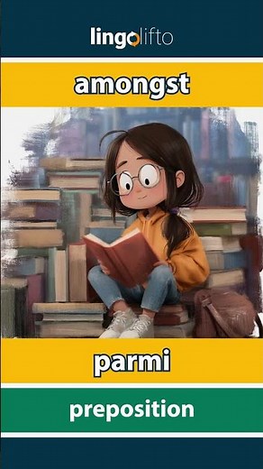 🇬🇧🇫🇷 amongst - parmi : learn English : apprenons l'anglais : vocabulary builder