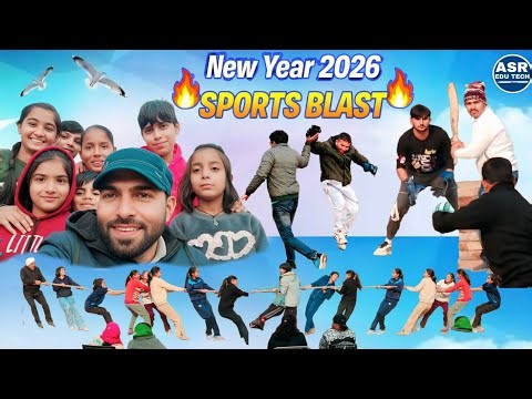 New Year 2026 Grand Sports Entry 🔥 | GMSSSS Hassanpur | ASR Edu Tech | Arun Kumar (IT-Trainer)