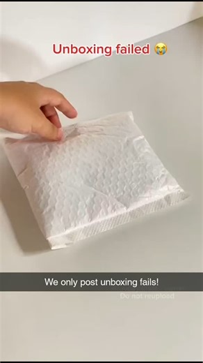 Unboxing Fails on Instagram: "Ever wondered what could go wrong with an unboxing video? Well, get ready for the ultimate unboxing fails compilation! 😱 Watch as we attempt to open some of the most highly anticipated products, only to have them go hilariously sideways! 😅 From struggling with overly-secure packaging to surprises that weren’t quite as advertised, these epic fails will have you laughing out loud. 😂🤦‍♀️ Don’t forget to hit that like button if you’ve ever had a packaging disaster, 