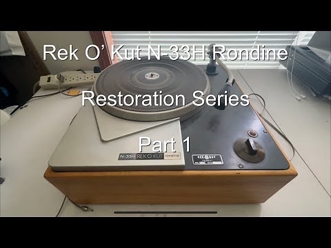Rek O’ Kut N-33H Rondine Restore Part I