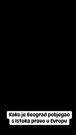 Kako je Beograd pobjegao s Istoka pravo u Evropu | X-legija