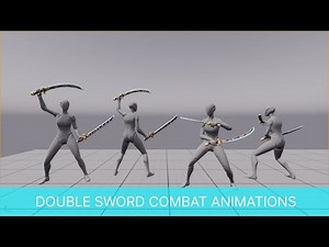 Double Sword Combat Animations For Unity