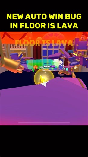 New Auto Win Bug in Floor is Lava with Shield Extra 😱 #stumbleguys