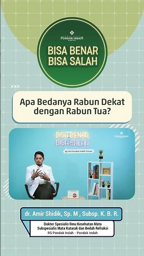 Apa Bedanya Rabun Dekat dengan Rabun Tua?