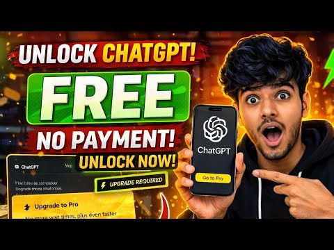ChatGPT Premium FREE 😱 | Step-by-Step Guide (No Payment Needed!)