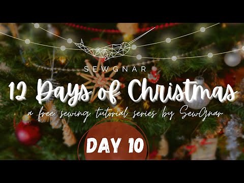 Free Sewing Tutorial - Day 10 of 12 Days of Christmas - Retreat Bag by Emmaline Bags