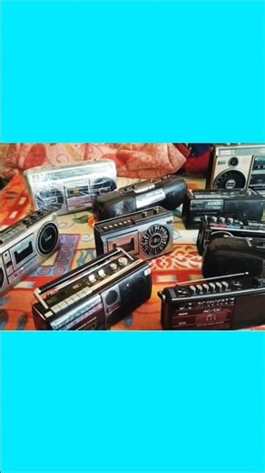 mix old cassette player National Panasonic Sony Philips vintage tape recorder#shortsviral #vintage