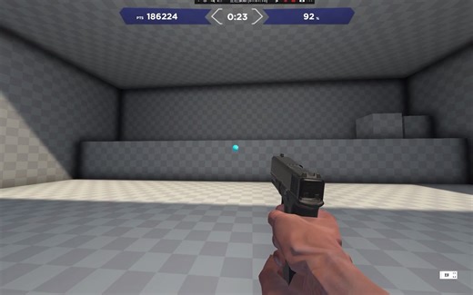 opencv (python) aimlab headshot 世界第一，遥遥领先 #2