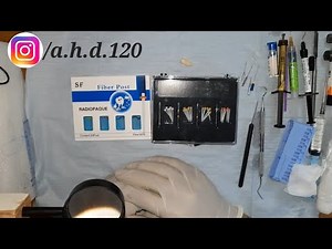 fibre post & core planing, drilling and cementation (practical عربي)