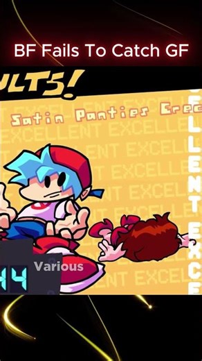 BF Fails To Catch GF [FNF Animation] #fnf #fridaynightfunkin #shorts