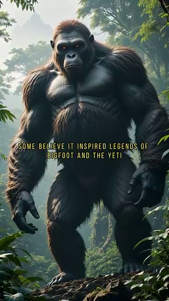The Giant Ape Behind Legends of Bigfoot and Yeti 🐾