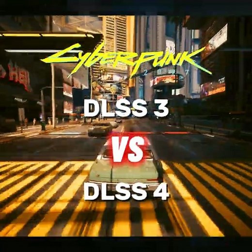 Cyberpunk 2077 DLSS 3 vs DLSS 4 transformer model path tracing