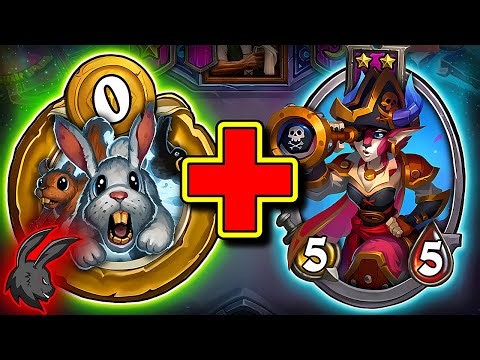 Turn 6 and I can Golden EVERY Pirate? (Broken Start) | Hearthstone Battlegrounds