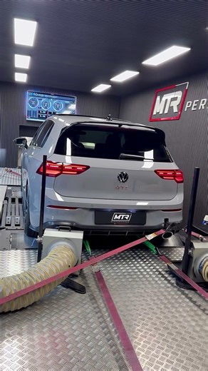 Golf MK8 GTI Clubsport let’s go📈 #VWGOLF #GOLFGTI #MK8 #CLUBSPORT #DYNO #TUNING #MTRPERFORMANCE