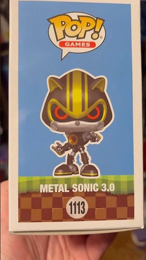Unboxing New Metal Sonic 3.0 Funko Pop #sonicthehedgehog #gaming #funkopop